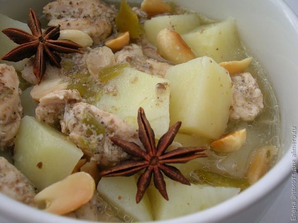1. Massaman Curry ประเทศไทย